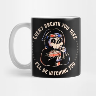 Watching You - Funny Creepy Skull Gift Mug